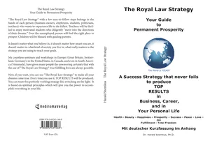 Buch "The Royal Law Strategy"