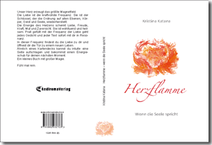 Buch "Herzflamme – wenn die Seele spricht " von Kristina Katana