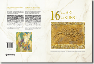 Buch "16 times ART – 16 mal KUNST" von Gabriele Walter und Kurt Ries (Hrsg.)