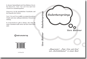 Buch "Gedankensprünge" von Vera Büttner Buch "Gedankensprünge" von Vera Büttner