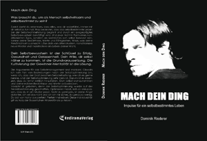 Buch "Mach dein Ding" von Dominik Riederer Buch "Mach dein Ding" von Dominik Riederer