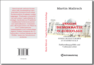 Buch "Fragile Demokratie in Schieflage" von Martin Malirsch