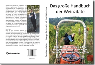 Buch "Das große Handbuch der Weinzitate" von Bert Forschelen Buch "Das große Handbuch der Weinzitate" von Bert Forschelen
