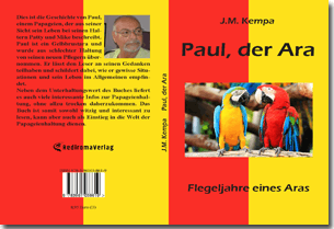 Buch "Paul, der Ara" von J.M. Kempa