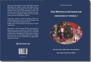 Buch "Das Weihnachtsevangelium kindgerecht erzählt" von Friederike Dellemann
