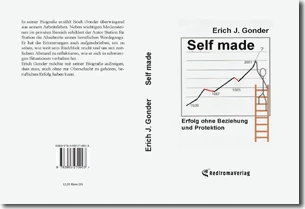 Buch "Self made" von Erich Gonder Buch "Self made" von Erich Gonder