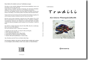 Buch "Trudili, die kleine Meeresschildkröte" von Trudi Severins Buch "Trudili, die kleine Meeresschildkröte" von Trudi Severins