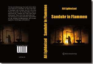 Buch "Sanduhr in Flammen" von Ali Eghbalzad
