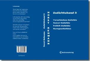 Buch "Gedichteband 3" von Horst Rehmann Buch "Gedichteband 3" von Horst Rehmann