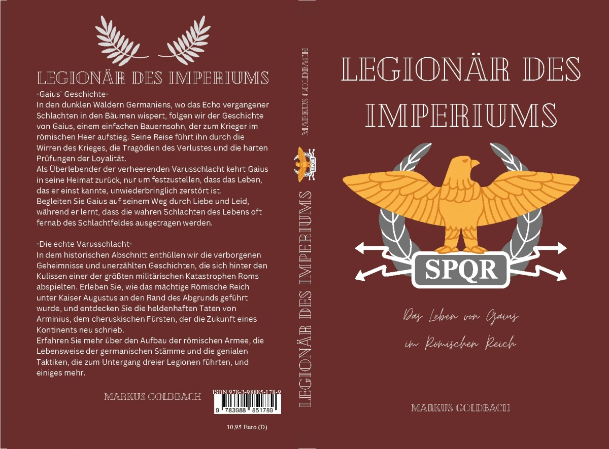 Buch "Legionär des Imperiums" von Markus Goldbach Buch "Legionär des Imperiums" von Markus Goldbach