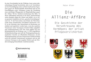 Buch "Die Allianz-Affäre" von Peter Kloer Buch "Die Allianz-Affäre" von Peter Kloer