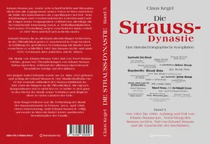 Buch "Die Strauss-Dynastie: Eine historisch-biographische Kompilation. Band 5: Von 1901 bis 1969. Aufstieg und Fall von Johann Strauss jun., Vernichtung des Strauss-Archivs, Tod von Eduard Strauss und die Geschichte der Nachfahren" von Claus Kegel Buch "Die Strauss-Dynastie: Eine historisch-biographische Kompilation. Band 5: Von 1901 bis 1969. Aufstieg und Fall von Johann Strauss jun., Vernichtung des Strauss-Archivs, Tod von Eduard Strauss und die Geschichte der Nachfahren" von Claus Kegel