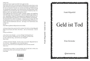 Buch "Geld ist Tod" von Frank Hilgenfeld