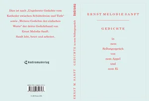 Buch "Gedichte in nem Selbstgespräch von nem Appel und nem Ei" von Ernst Melodie Sanft