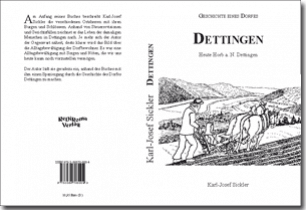 Buch "Dettingen" von Karl-Josef Sickler Buch "Dettingen" von Karl-Josef Sickler