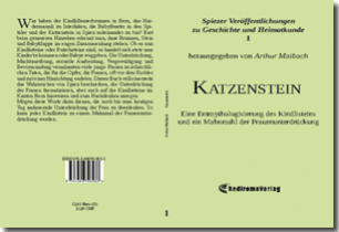 Buch "Katzenstein" von Arthur Maibach