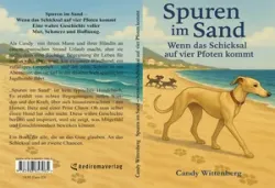 Buch "Spuren im Sand – wenn das Schicksal auf vier Pfoten kommt"