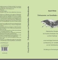 Buch "Dokumente zur Eisenbahn-Aktenkunde"