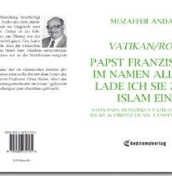 Buch "Papst Franziskus, im Namen Allahs lade ich Sie zum Islam ein"